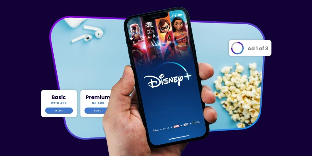 Why am I getting ads on Disney+ Premium