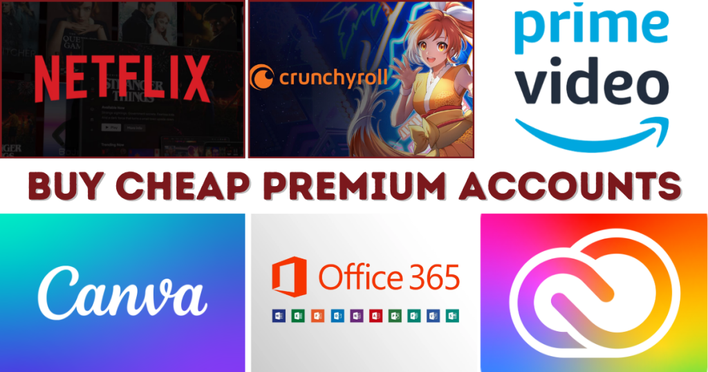 Buy Cheap Premium Accounts