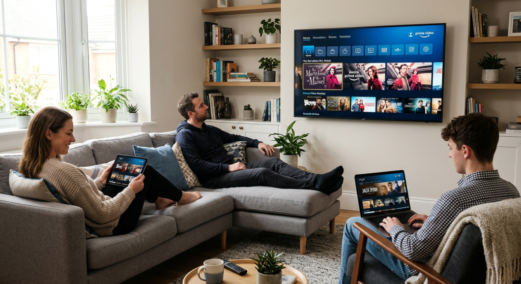 Can two people watch Amazon Prime at the same time - three devices streaming simultaneously