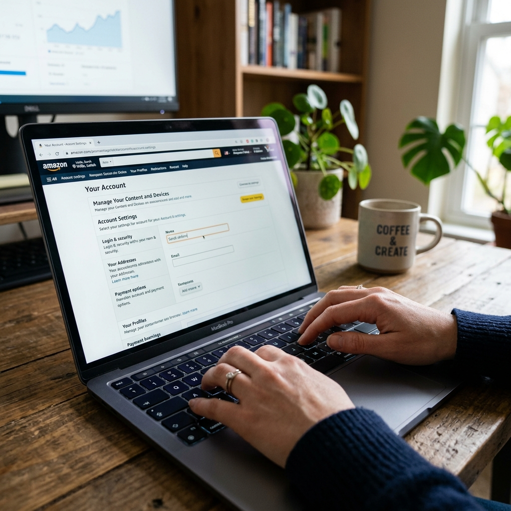 what is prime share account setup process on laptop