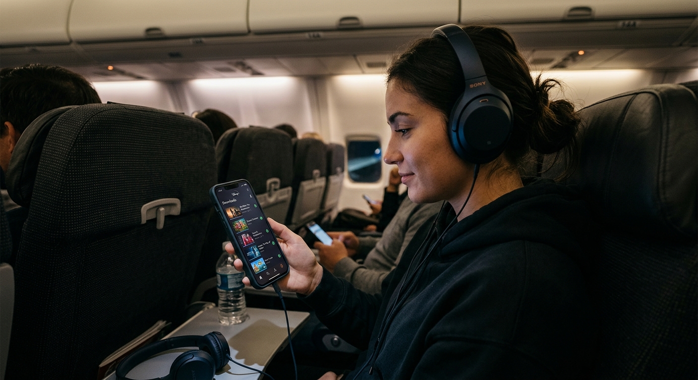 Traveling with Disney Plus showing how to get around Disney Plus household verification while away