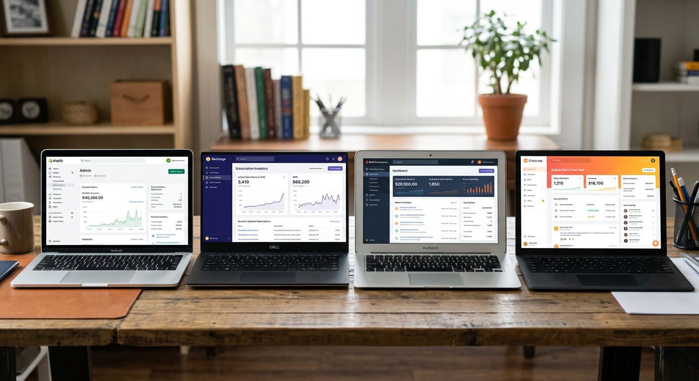 best ecommerce subscription platform providers comparison screenshot