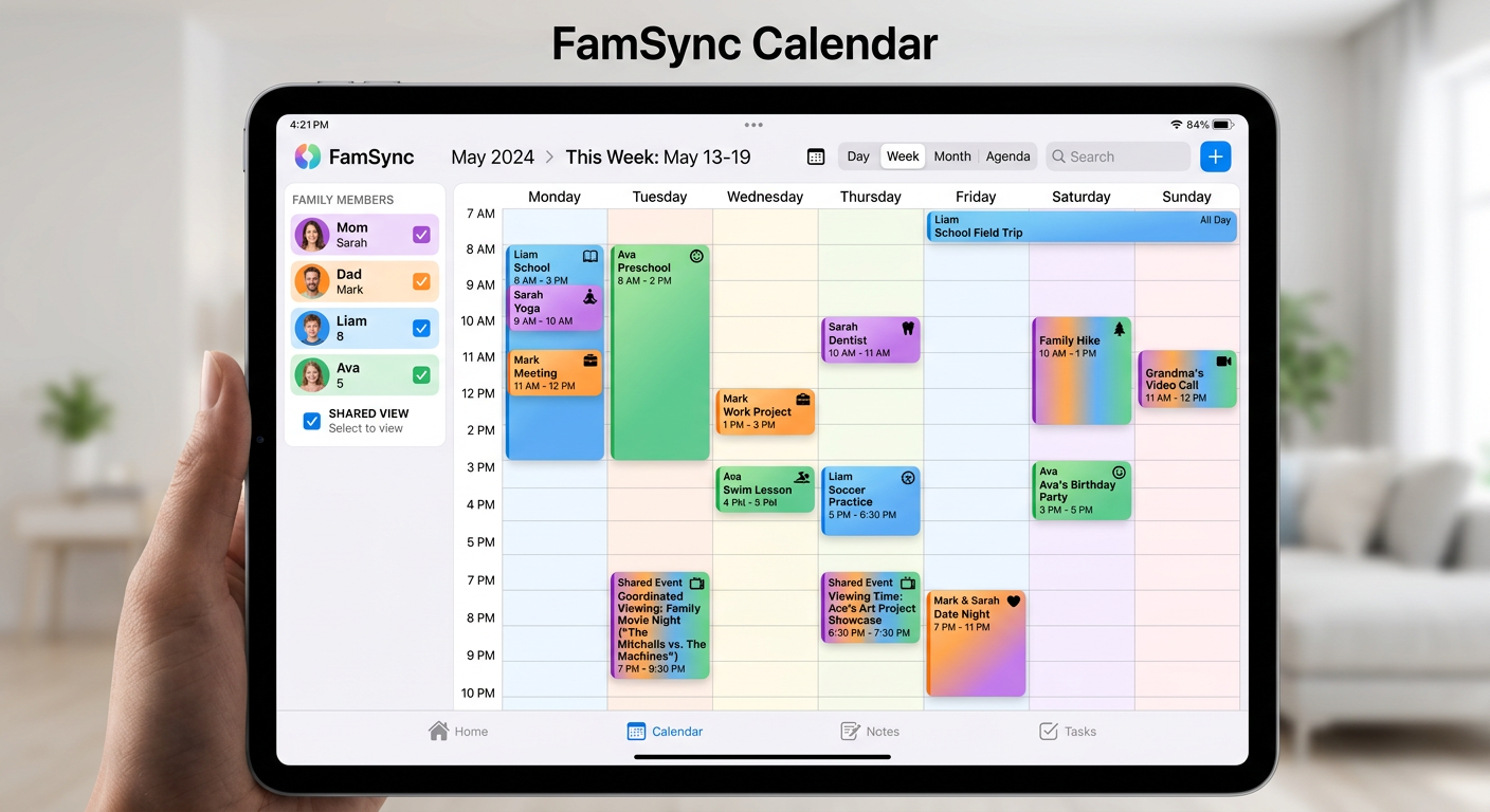 Scheduling strategy showing how can Disney Plus be shared efficiently among family members