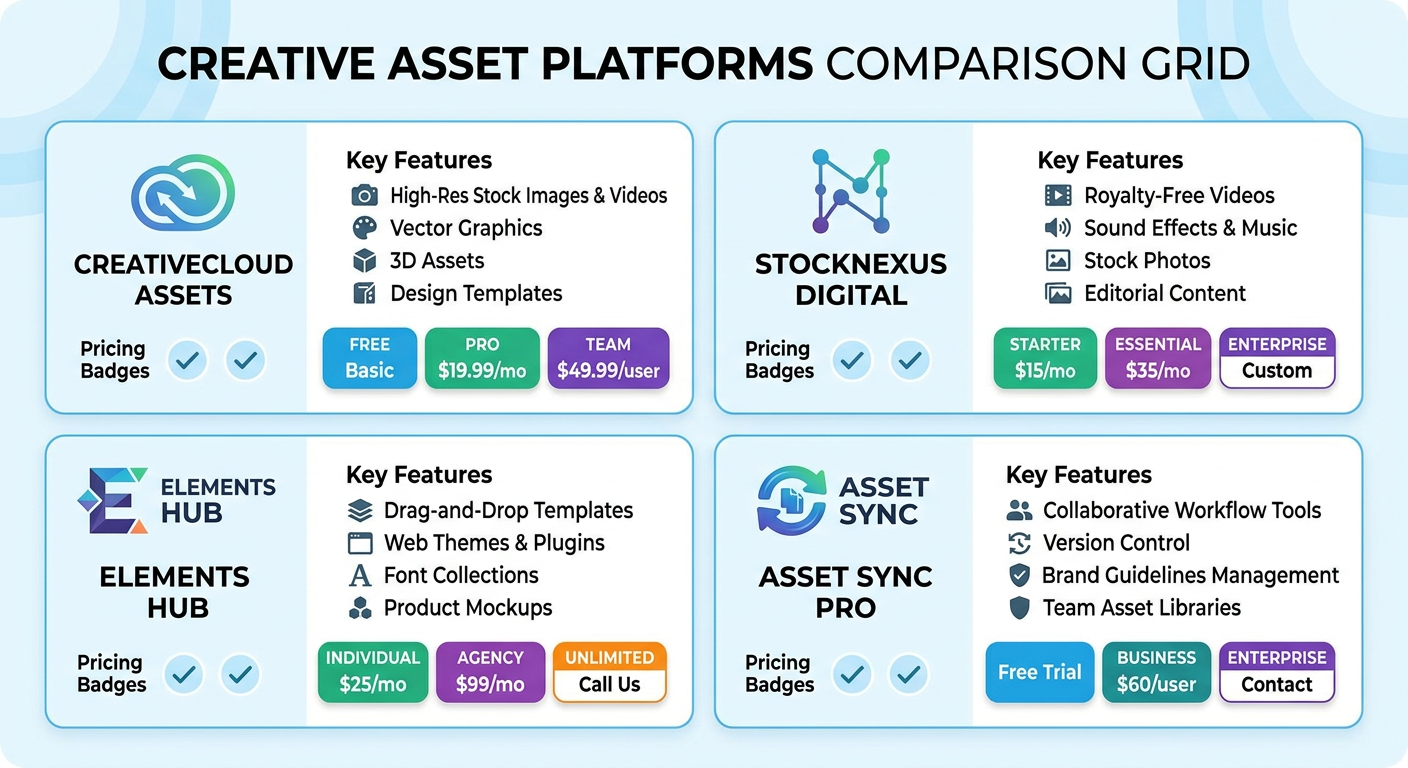 alternative platforms after you cancel Envato subscription comparison