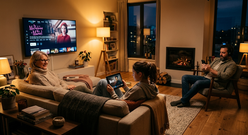 how many devices can watch amazon prime video simultaneously shown with family streaming