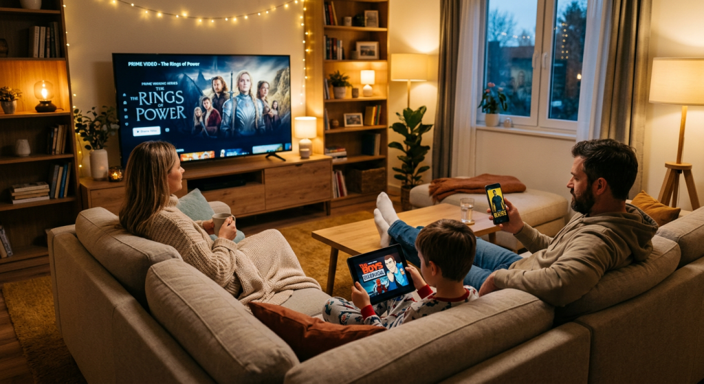 Can two people watch Prime Video at the same time shown on multiple devices