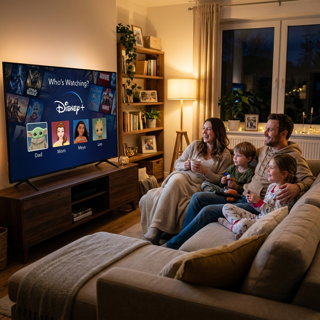 Can you use Disney Plus in different households - family streaming setup