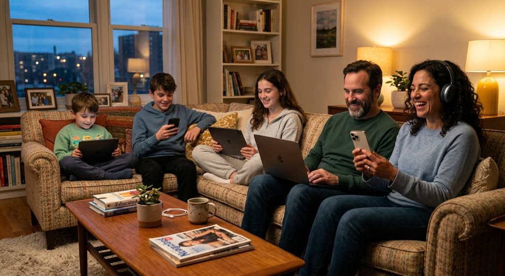 Can you share Apple Music subscription across family devices simultaneously