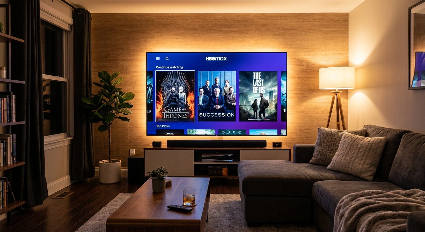 HBO Max streaming interface showing better Netflix alternatives with premium original content