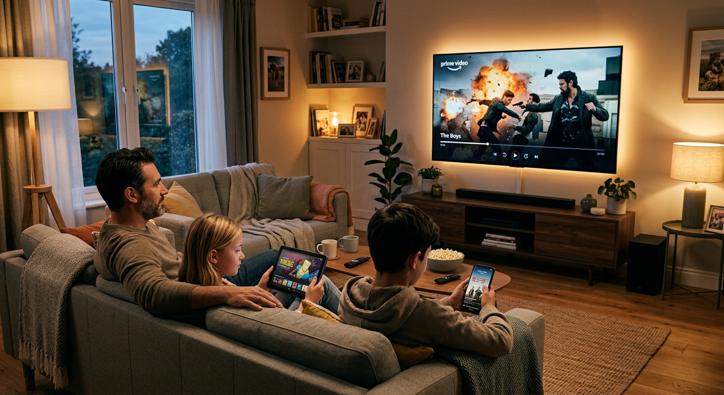 Can 2 people watch Prime at the same time on multiple devices in living room