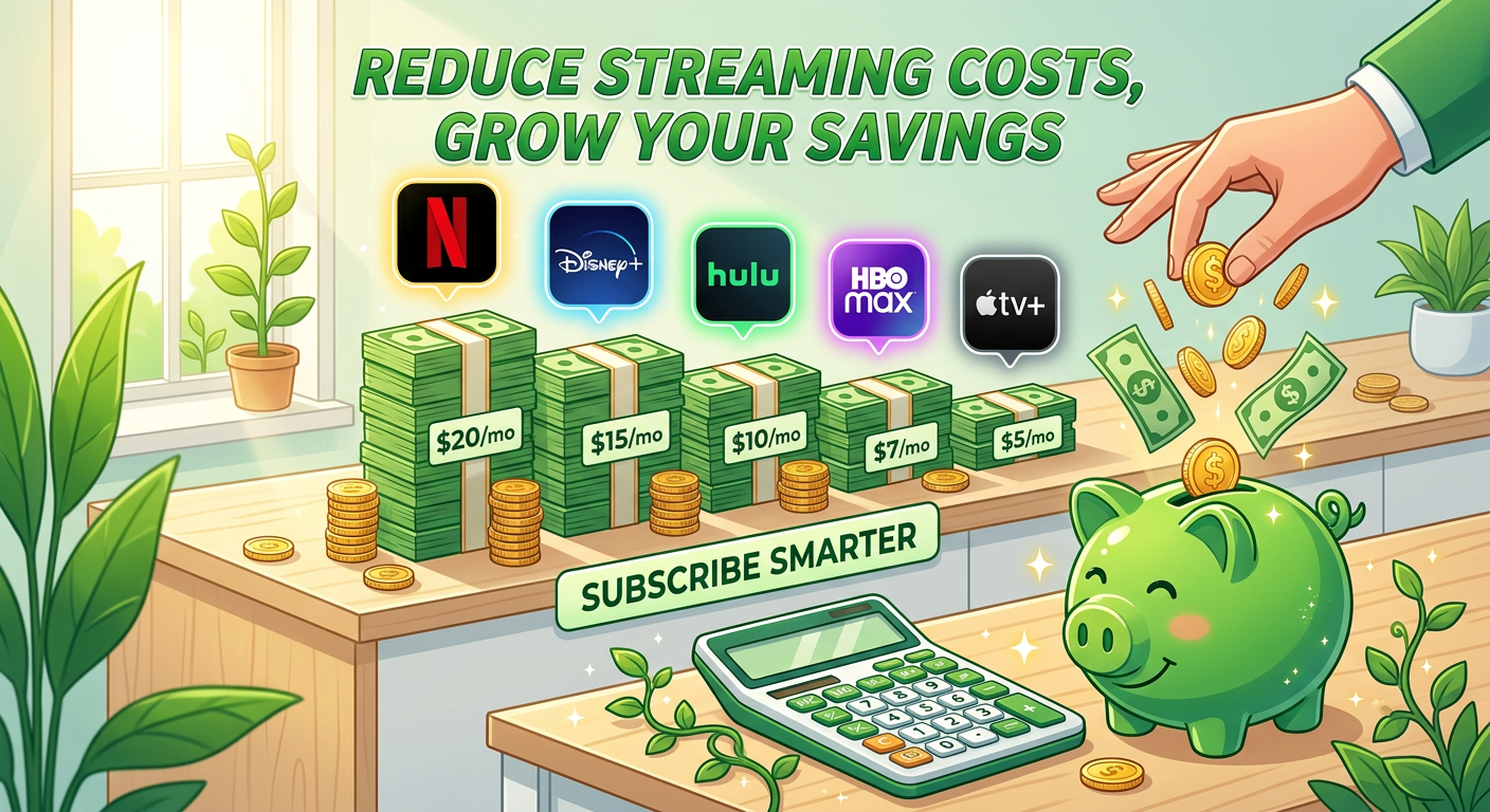 Subscription marketplace savings showing reduced streaming costs