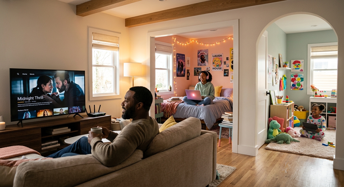 Family members can 2 people watch Prime at the same time in household setting