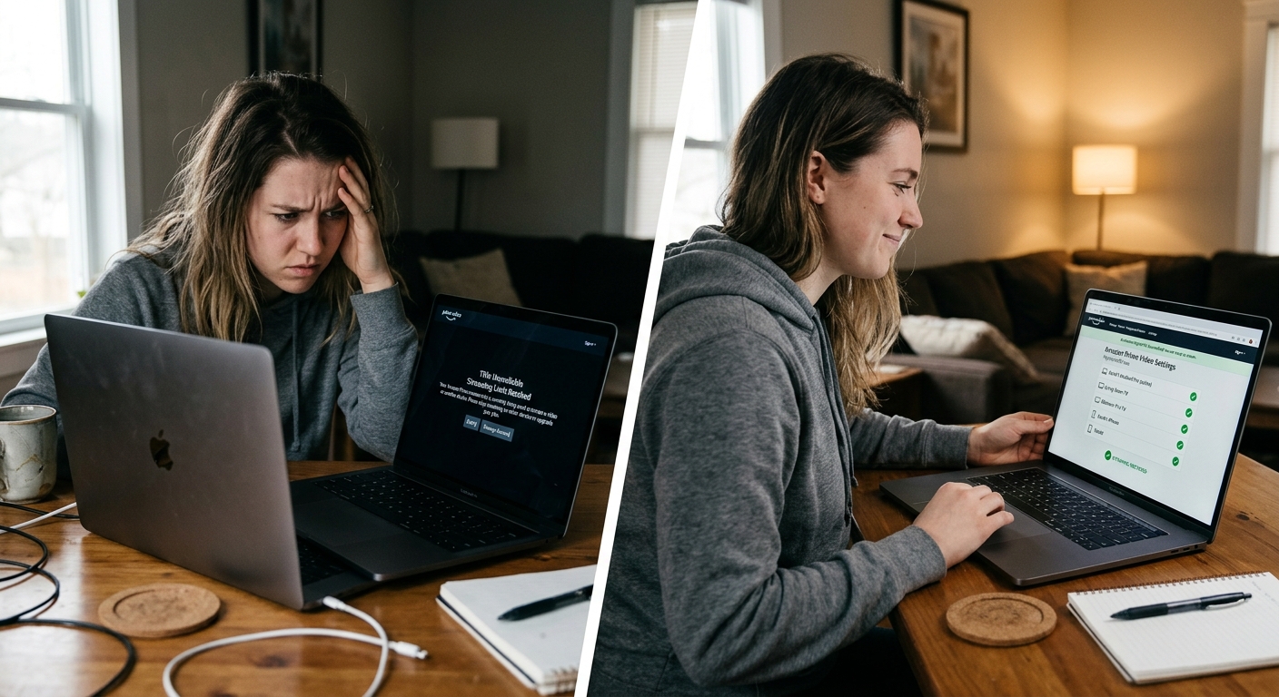 Troubleshooting can 2 people watch Prime at the same time streaming limit error