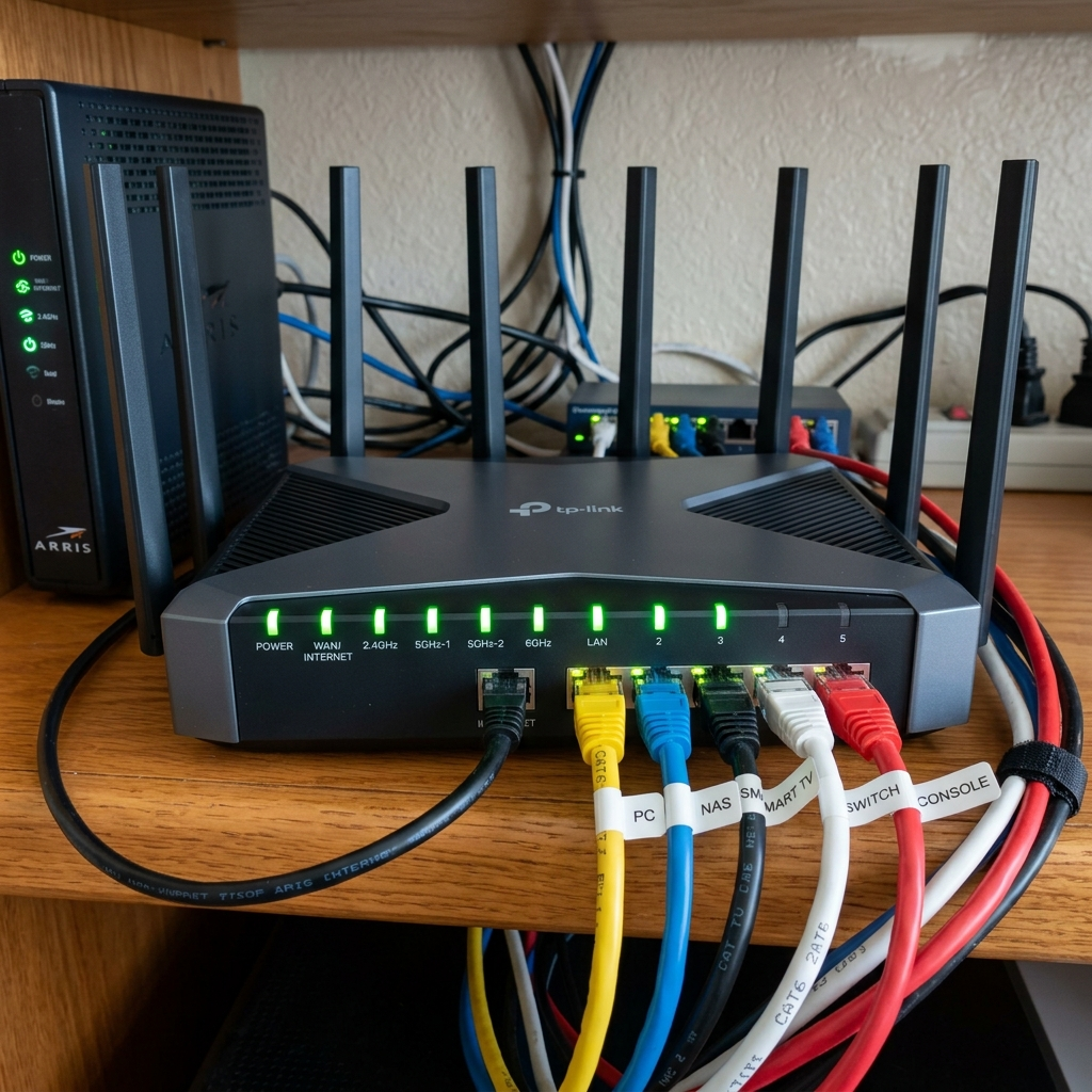 Network router setup for fixing Disney Plus keeps asking for code authentication errors
