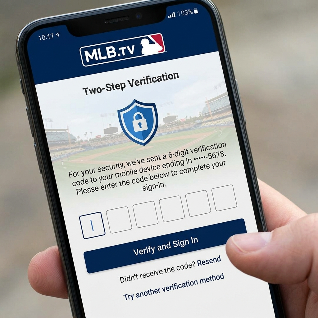 Can you share an MLB TV subscription securely with two-factor authentication protection