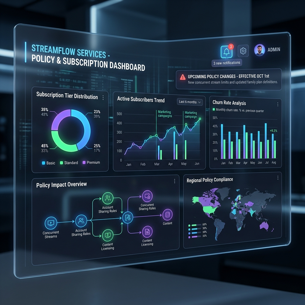 Disney Plus household limit future policy changes and streaming industry trends
