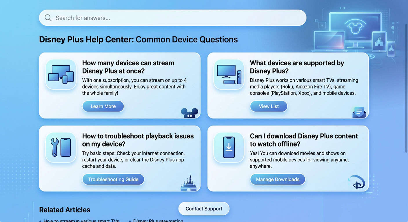 disney plus device limits frequently asked questions maximum number of devices