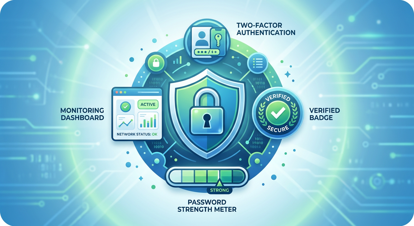 Subscription marketplace security tips including authentication and monitoring