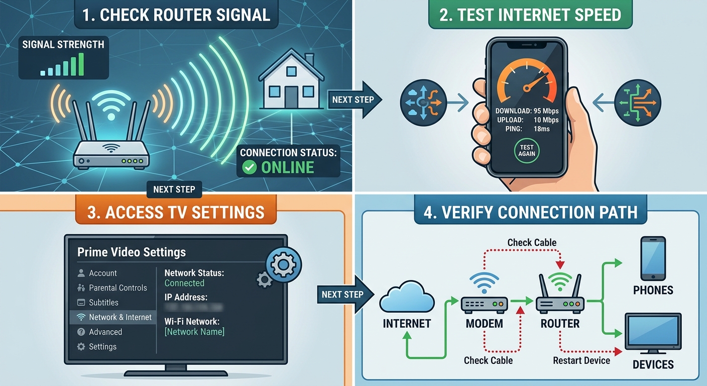 Troubleshooting guide for can two people watch Prime Video at the same time technical issues